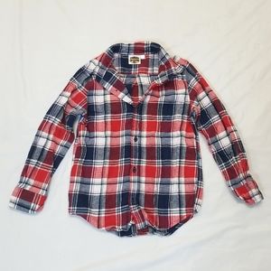 Outdoor Kids Plaid Shirt